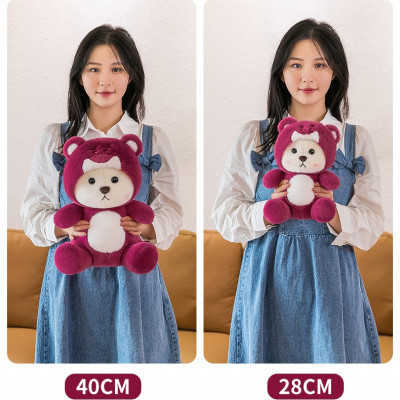 Gấu Bông Gấu Lena Cosplay Gấu Dâu Losto Dễ Thương Siêu Hot (20cm--->50cm) Hàng Xịn Cao Cấp Loại 1, An Toàn Cho Trẻ Nhỏ