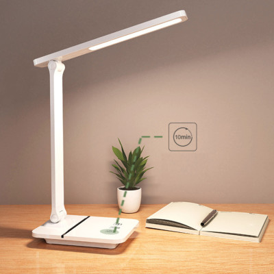 Đèn Bàn Học LED USB Di Động Cao Cấp Có Thể Gập Hai Chỗ – 03 Chế Độ Ánh Sáng Vàng Bảo Vệ Mắt Chống Cận - Hàng Chính Hãng  miDoctor