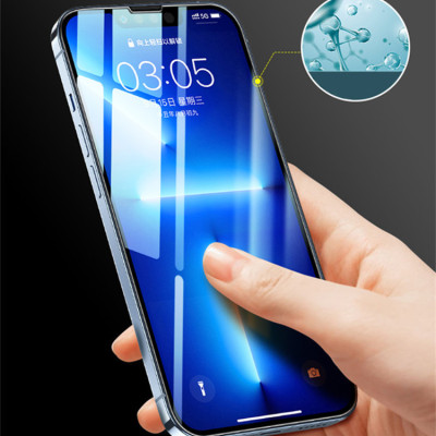 Kính Cường Lực Full Viền Đen GOR cho iPhone 14 / 14 Plus / 14 Pro / 14 Pro Max - Hàng Nhập Khẩu