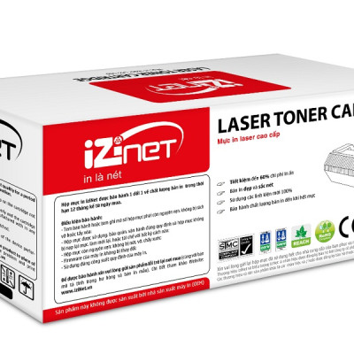 Mực in laser màu xanh iziNet CF401A (Hàng chính hãng)