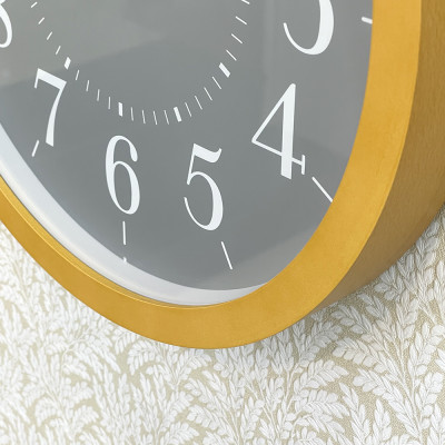 Đồng hồ Rhythm CMG139NR07 Kt 33.5 x 4.0cm, 860g. Vỏ gỗ. Dùng Pin.