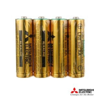 Pin Tiểu AA (2A) Mitsubishi LR6 1.5V Alkaline XỊN – Bảo Vệ Máy Đồng Hồ Treo Tường – Tuổi Thọ Lên Đến 5 Năm