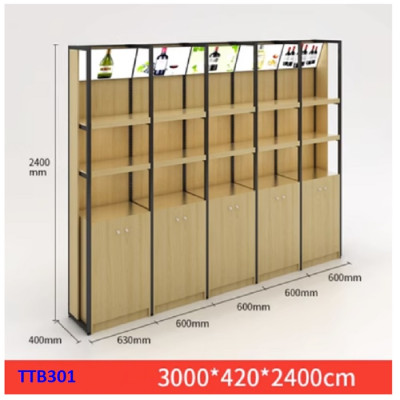 Tủ trưng bày sản phẩm, tủ tài liệu , tủ hồ sơ TTB301 - Nội thất lắp ráp Viễn Đông Adv