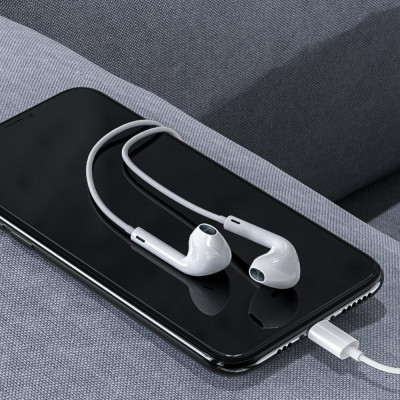 Tai nghe có dây nhét tai Rockspace ES06 kết nối bluetooth dành cho IP - Hàng chính hãng bảo hành 12 tháng
