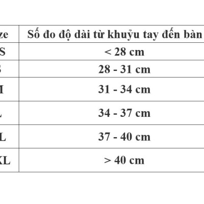 Nẹp Cánh Tay Orbe H3 Cố Định 1/3 Dưới Xương Cánh Tay, Xương Cẳng Tay & Khớp Khuỷu, Vải Dệt Kim Thoáng Khí