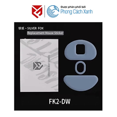 Feet chuột PTFE Unusual Way Sport Silver Fox - Zowie FK2-DW / ZA13-DW / S2-DW (1 bộ) - Hàng Chính Hãng