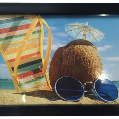 Bộ khung ảnh treo tường tạo động lực treo văn phòng Tặng Sơ Đồ Và Đinh Treo Tranh - Khung Hình Phạm Gia PGCTK26