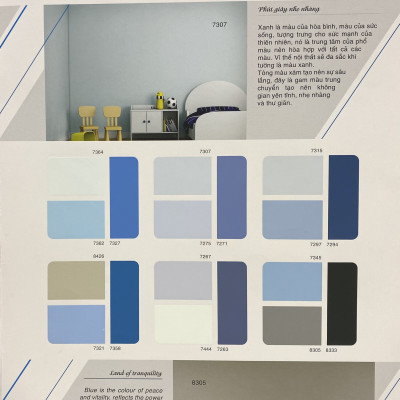 Sơn phào chỉ trong và ngoài nhà Toa 4 Seasons Tropic Shield màu xanh lá D- 7653_1L