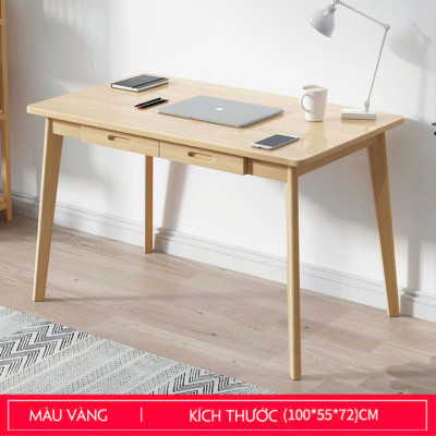 Bàn làm việc có ngăn kéo, bàn laptop cao cấp