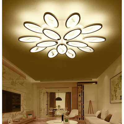 Đèn trần - Đèn ốp trần đèn trang trí LED hoa đồng tiền 15 cánh LIGHTING 