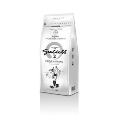Combo 2 Bịch Cà Phê Hạt Mộc Trung Nguyên Legend Success 2 – Gói 1kg – Cà Phê Thể Chất Mạnh, Vị Cân Bằng
