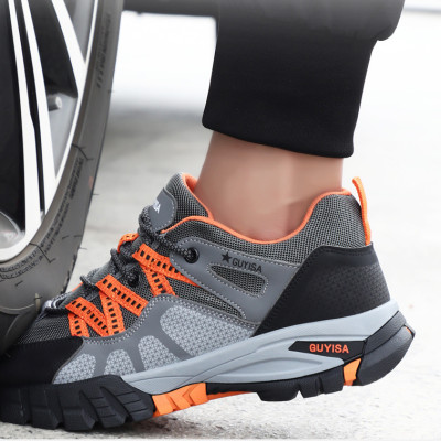 Giày Bảo Hộ Lao Động Nam Thể Thao US ARMY (GUYISA 105) Cao Cấp, Chống Thấm Nước Và Trơn Trượt, Giày Chống Đinh Tiêu Chuẩn Châu Âu -HÀNG CHÍNH HÃNG