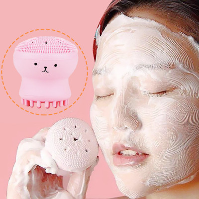 Combo 3 Cọ rửa mặt bạch tuộc tạo bọt rửa mặt sạch lỗ chân lông tẩy tế bào chết - Chính hãng 
