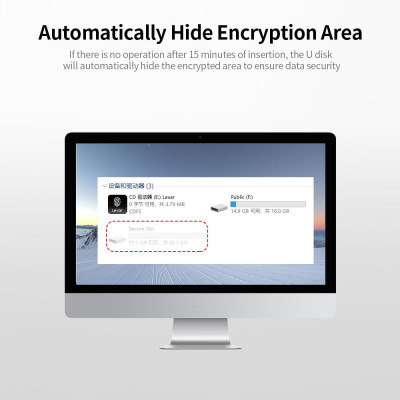 Lexar F35 256GB USB Flash Drive USB3.0 Metal Fingerprint Encryption U Disk 300MB/s Reading Speed for PC Laptop