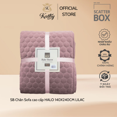 Scatter Box Chăn Sofa cao cấp nhập khẩu Ireland Anh Quốc HALO kích thước 140X240CM Phong cách Hiện đại
