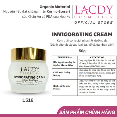 Kem phục hồi da dành cho tất cả các loại da kể cả da nhạy cảm - L516 INVIGORATING CREAM 50g  