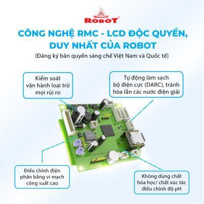 Máy Lọc Nước Điện Giải Ion Kiềm ROBOT iONKing 1113 Chế Độ Nóng Nguội Lạnh - Hàng Chính Hãng