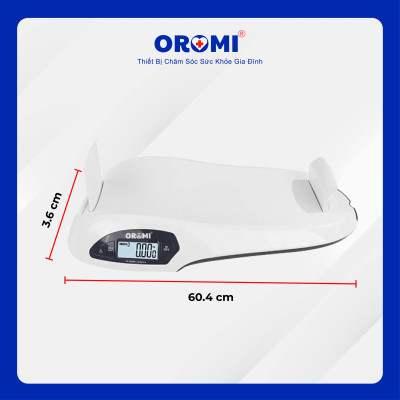 Cân Điện Tử Trẻ Em OROMI ER7210 - Cân Trẻ Sơ Sinh Kỹ Thuật Số