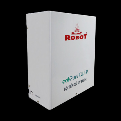Bộ Tiền Xử Lý Nước ecoPureTWP 2 Cấp Lọc Có Bơm Tăng Áp 25W Dùng Cho Máy Lọc Nước Điện Giải - Hàng Chính Hãng