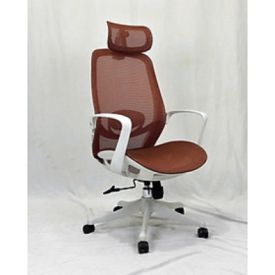 Ghế văn phòng lưng lưới có tựa đầu chống đau vai gáy giảm đau lưng CM4558-2M Nội thất Capta Ghế làm việc hỗ trợ cột sống chân xoay nhựa nâng hạ ngã gật gù thư giãn office chair hcm