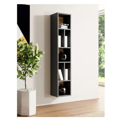 Kệ Gỗ Treo Tường Có Vách Sau Tundo CTKT520 KT 159x24x32cm