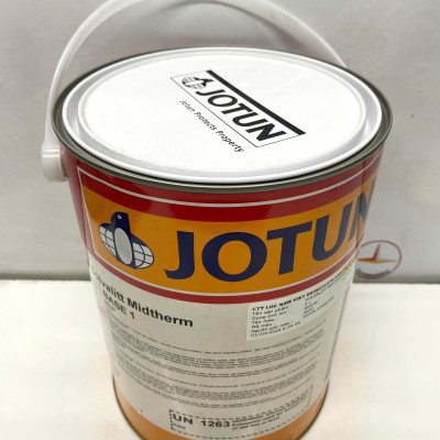 Sơn chịu nhiệt Jotun Solvalitt Midtherm (260°C) Base 1 màu trắng White 001_ 5L