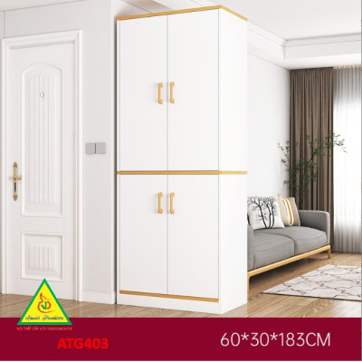 Tủ Giày Hiện Đại Nhiều Ngăn Để Giày, Tiết Kiệm Diện Tích ATG403 - Nội thất lắp ráp Viendong Adv