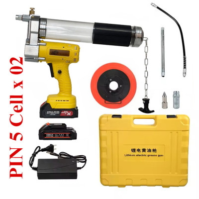 Máy Bơm Mỡ Dùng Pin Suoli SL-LD-A001 – Súng Bơm Mỡ Lithium Không Dây, Áp Lực Cao