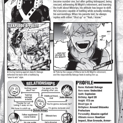 Sách - My Hero Academia: Ultra Analysis—The Official Character Guide by Kohei Horikoshi (UK edition, paperback)