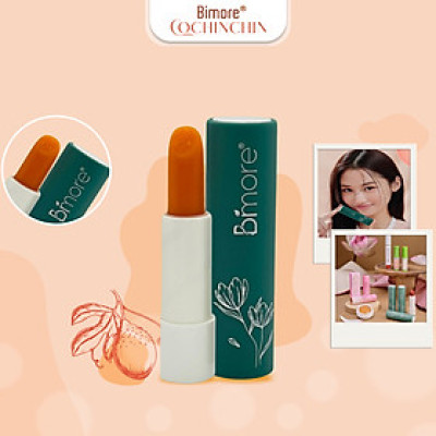 Son Dưỡng Gấc Xương Rồng Bimore Dưỡng Môi Mềm Mịn, ngừa lão hóa