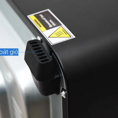 Nồi Chiên Hơi Nước Cao Cấp 10 Trong 1 Mishio MK318 - Hàng Chính Hãng