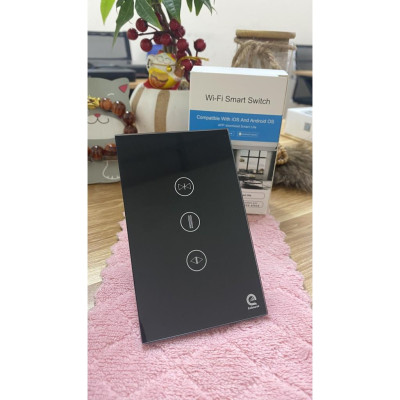 CÔNG TẮC WIFI THÔNG MINH ĐIỀU KHIỂN RÈM CỬA TỰ ĐỘNG EVISMART