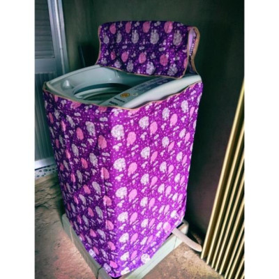 Áo che máy giặt cửa trên cho máy từ 9 - 10kg , vải dù cao cấp chống thấm nước , bảo vệ máy khỏi bụi bẩn , mưa - nắng giao màu ngẫu nhiên