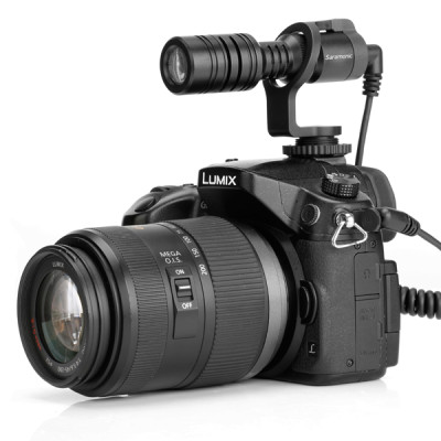 Micro Thu Âm Không Dây Saramonic Vmic Mini Cho Máy Ảnh DSLR và Điện Thoại Thông Minh - Có Thể Dễ Dàng Bắt Đầu Quay Video Các Cuộc Phỏng Vấn/ Làm Việc Tại Nhà Hoặc Trên Đường Đi. - Hàng Chính Hãng