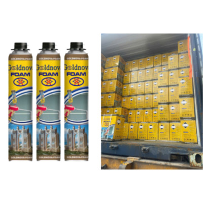 Keo Bọt (FOAM) Goldnova- 1 Hộp; Hộp =12 Lon/750ml