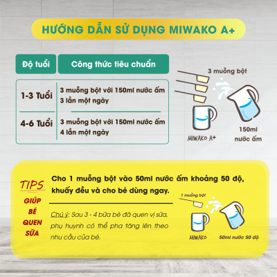 (Date mới) Sữa Hữu Cơ Miwako A+ Hộp 700g Vị Vani Nhập Khẩu Malaysia, Sữa Hạt Organic Dinh Dưỡng Phát Triển Trí Não & Chiều Cao Cho Bé Từ 1-6 Tuổi Vị Ngọt Thanh Dễ Uống