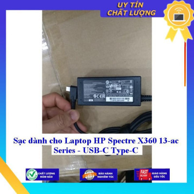Sạc dùng cho Laptop HP Spectre X360 13-ac Series - USB-C Type-C - Hàng Nhập Khẩu New Seal