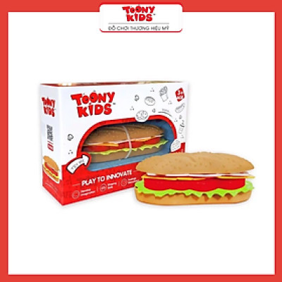 Đồ Chơi Nấu Ăn Hot Dog TOONYKIDS - Đồ Chơi Nhà Bếp Cho Bé - Hot Dog TN080 [Tặng Kèm Sticker]
