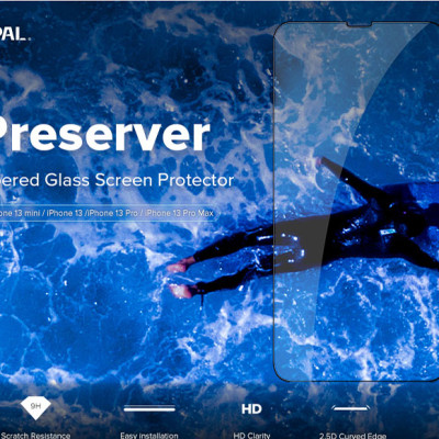 Miếng Dán Kính Cường Lực JCPAL Preserver 2.5D Dành Cho iPhone 13 Mini/ 13/ 13 Pro/ 13 Pro Max - Hàng Chính Hãng