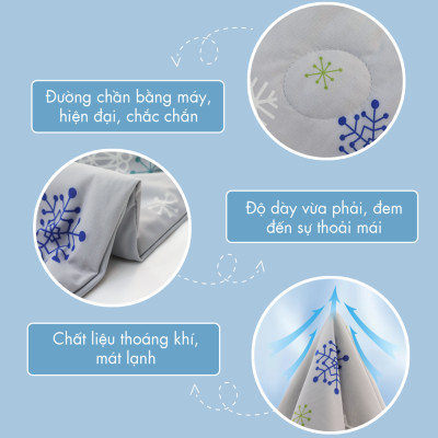[CHĂN HÈ MÁT LẠNH] Mền lạnh I Cool Advance NIN House | Chăn mền Ice Silk fabric siêu mát lạnh cao cấp 160x210cm màu NM8031, Chăn điều hoà nhiều độ