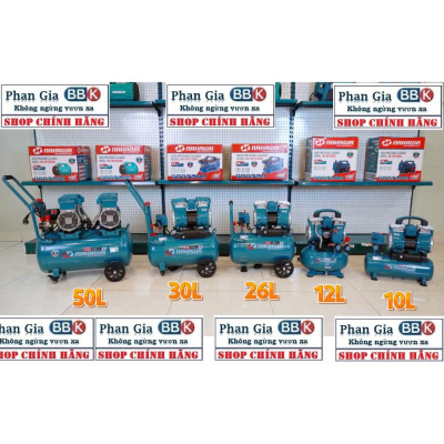 [chính hãƞg] Máy nén khí không dầu NAKAWA 10L - 1350W, tốc nhanh, siêu êm, 100% dây đồng, Bảo hành 1 năm