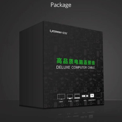 Ugreen UG40433DP111TK 1.5M Màu Đen Cáp chuyển đổi Displayport 1.2 sang HDMI 2.0 cao cấp - HÀNG CHÍNH HÃNG