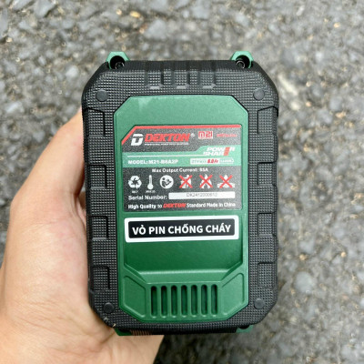 COMBO 1 PIN 6Ah DEKTON M21-B6A2P TẶNG 1 SẠC M21-S40PLUS DEKTON - KM_T8 -HÀNG CHÍNH HÃNG