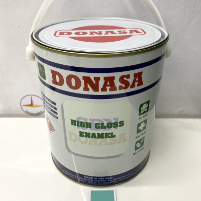 Sơn dầu Đồng Nai Donasa màu xanh ngọc 9058 3kg _ DLF 9058