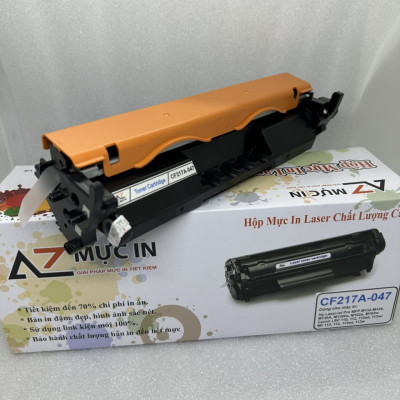 Hộp mực 17A-047 AZ dùng cho máy in hp M102A/ M130A/ M102W Canon LBP 113w/ 112/ MF113w/ 112 - Hàng chính hãng