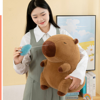Gấu bông Chuột Capybara Thú nhồi bông Capybara Bộ trưởng Bộ Ngoại Giao đáng yêu