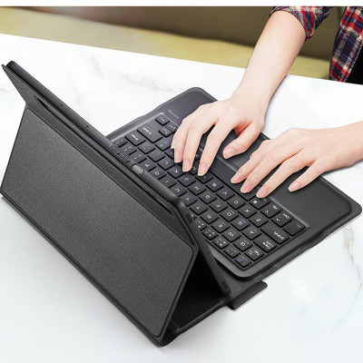 Bao da kèm bàn phím cho SamSung Galaxy Tab S10 Plus ,  S9 FE+ ( S9 Fe Plus ) , Tab S9 Plus , Tab S9 , Tab S9 Fe chính hãng Dux Ducis có bàn di chuột TrackPad - Hàng chính hãng 