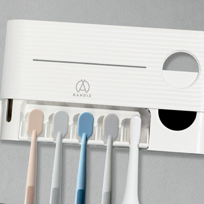 Bộ Khử Trùng Bàn Chải Đánh Răng, Dụng Cụ Lấy Kem Tự Động ARIZE Bandiz Smart Sterilization Set
