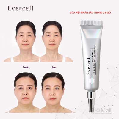 "Giải pháp chuyên gia chống Nếp nhăn sâu Công nghệ Tế bào gốc EVERCELL Deep Wrinkle Solution Expert 10ml  "