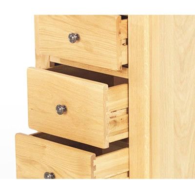 Tủ 5 Ngăn Kéo Đứng Victoria Gỗ Sồi IBIE